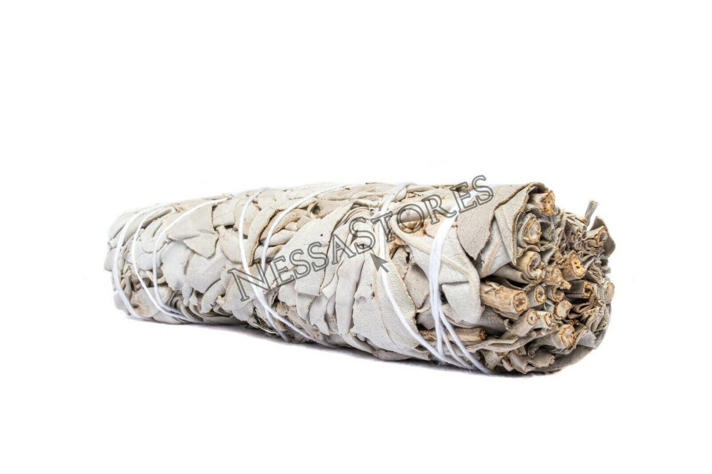 NessaStores- California White Sage Smudge Stick Incense 6" Bundle (64 pcs)#JC-162