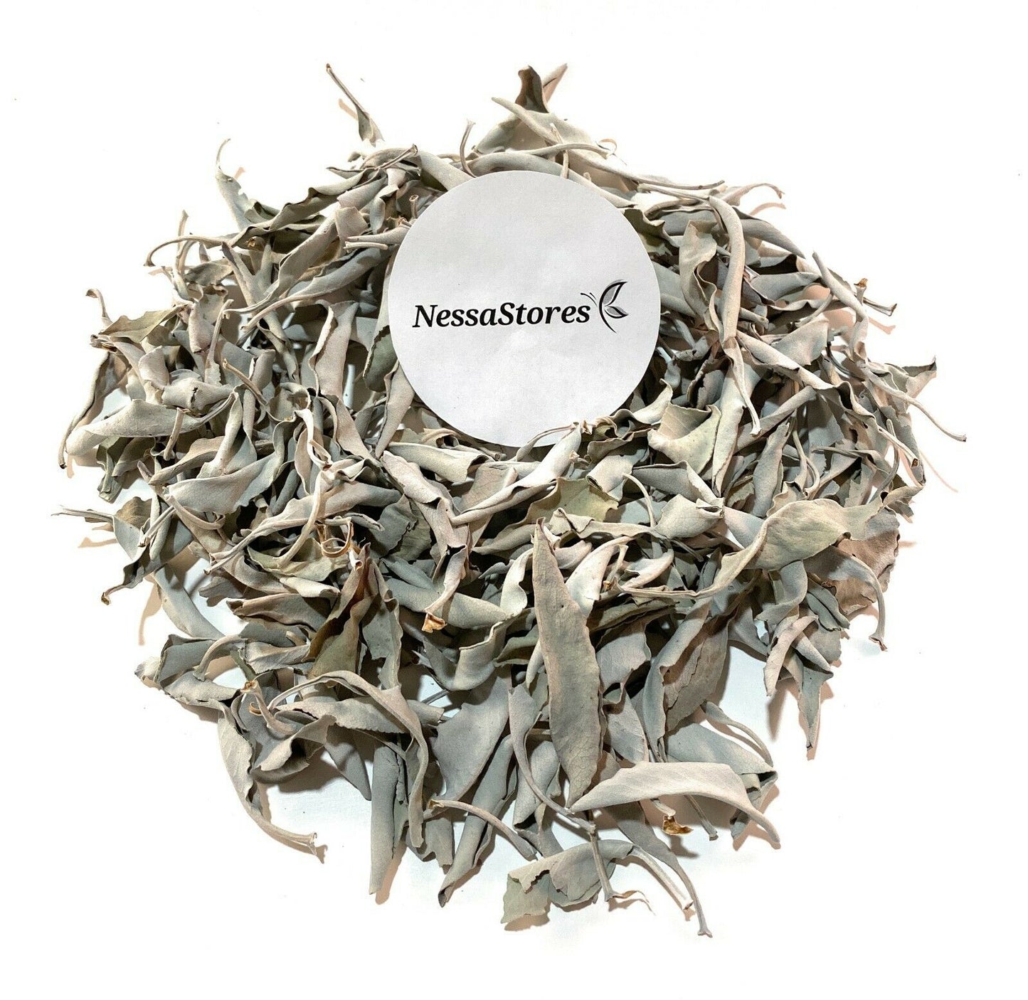NessaStores California White Sage LEAVES ONLY Incense (1 lb) #JC-003