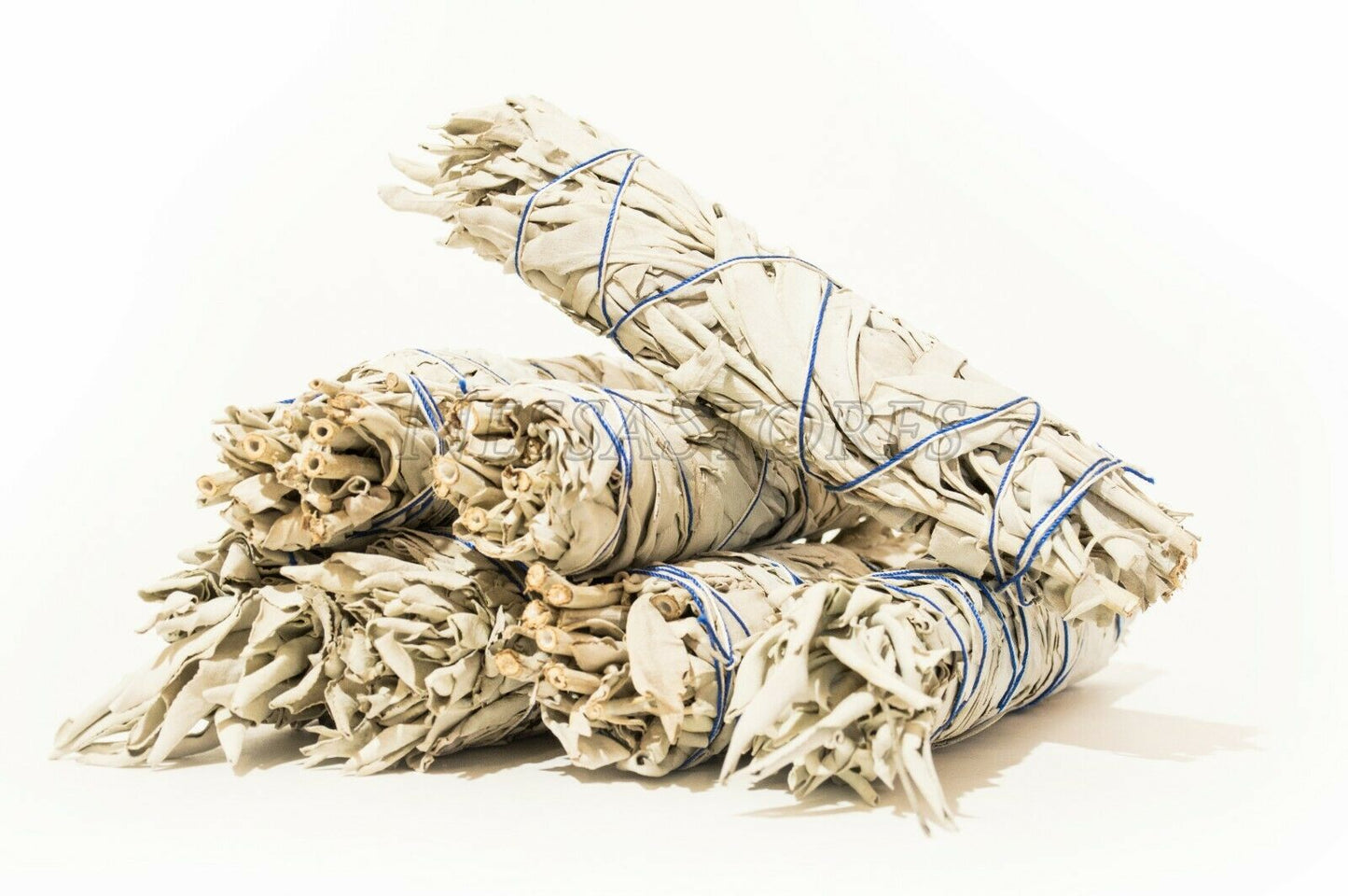 NessaStores California White Sage Smudge Incense 7"-8" Bundle (7 pcs) #JC-009