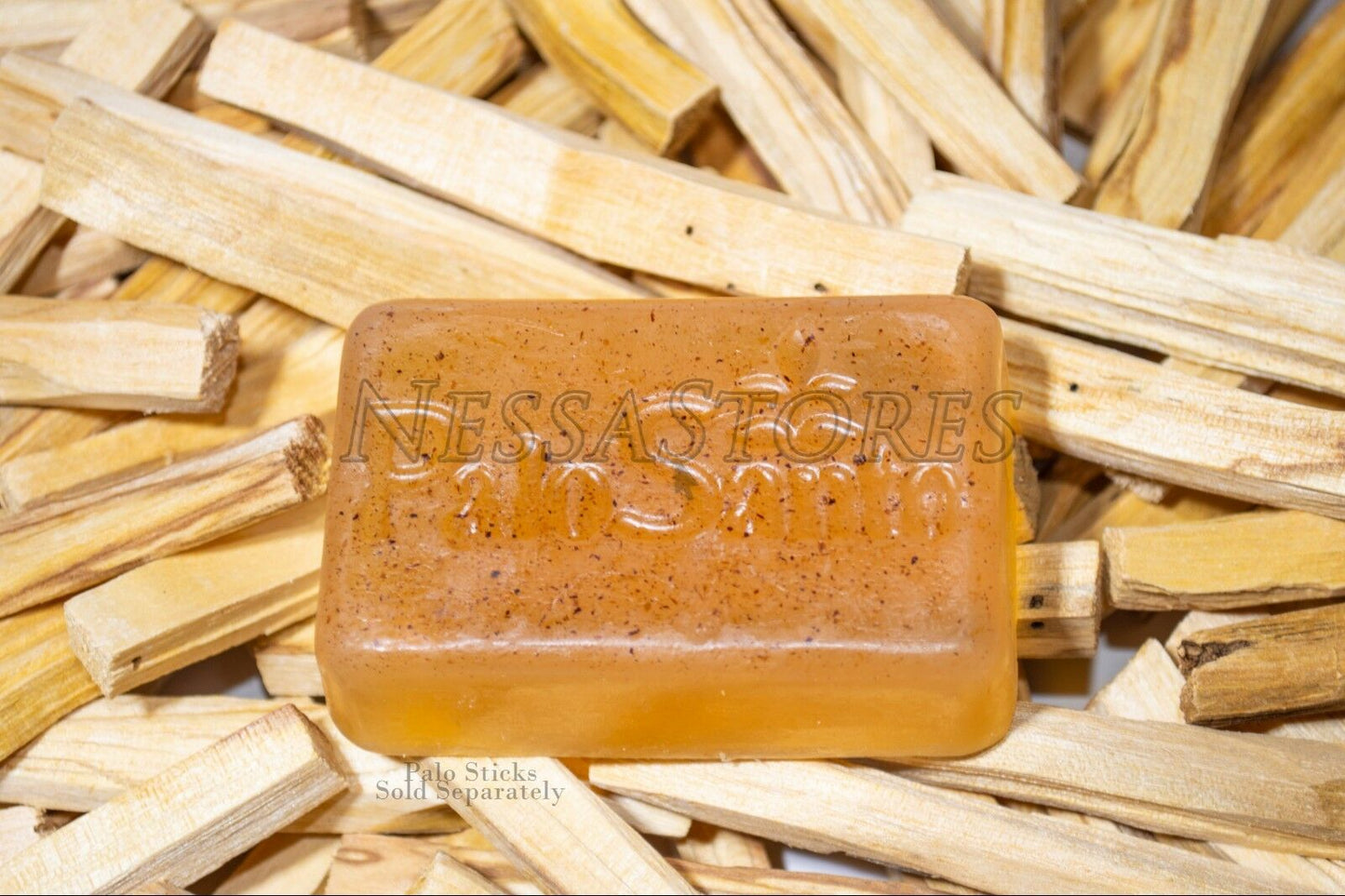 NessaStores Palo Santo Glycerin Soap Aromatherapy 100g. ( 96 pcs ) #JC-069