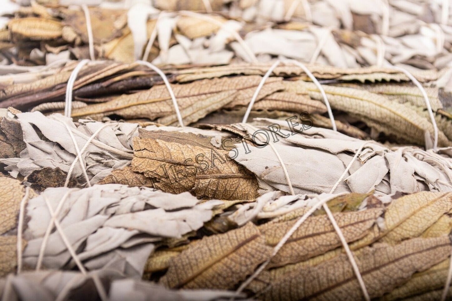 White Sage + Yerba Santa Smudge Incense 7" - 8" Bundle (18 pcs) #JC-119