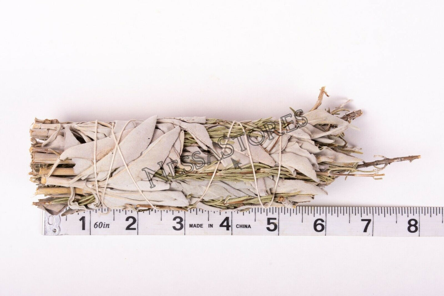 White Sage + Rosemary Smudge Incense 5"-6" Bundle (8 pcs) #JC-140