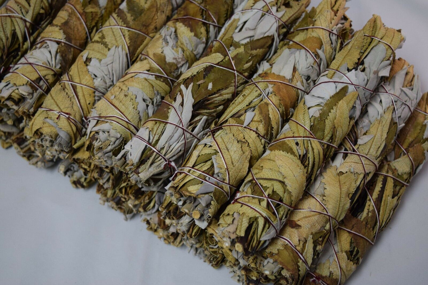 White Sage + Yerba Santa Smudge Incense 8"-9" Bundle (21 pcs) #JC-89