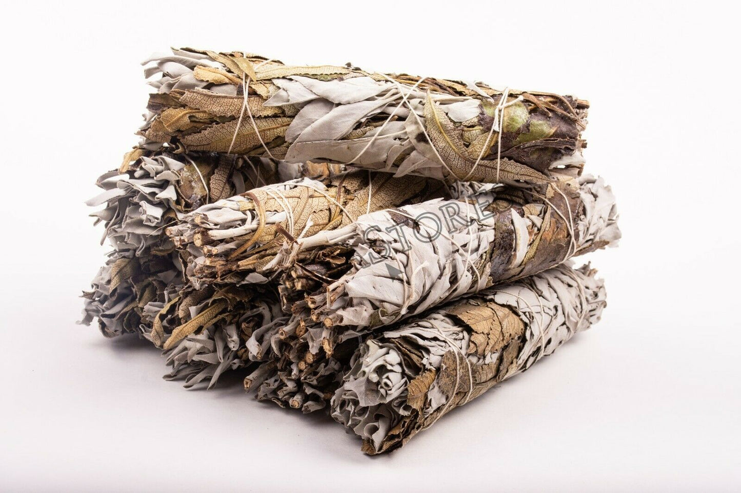 White Sage + Yerba Santa Smudge Incense 7" - 8" Bundle (8 pcs) #JC-119