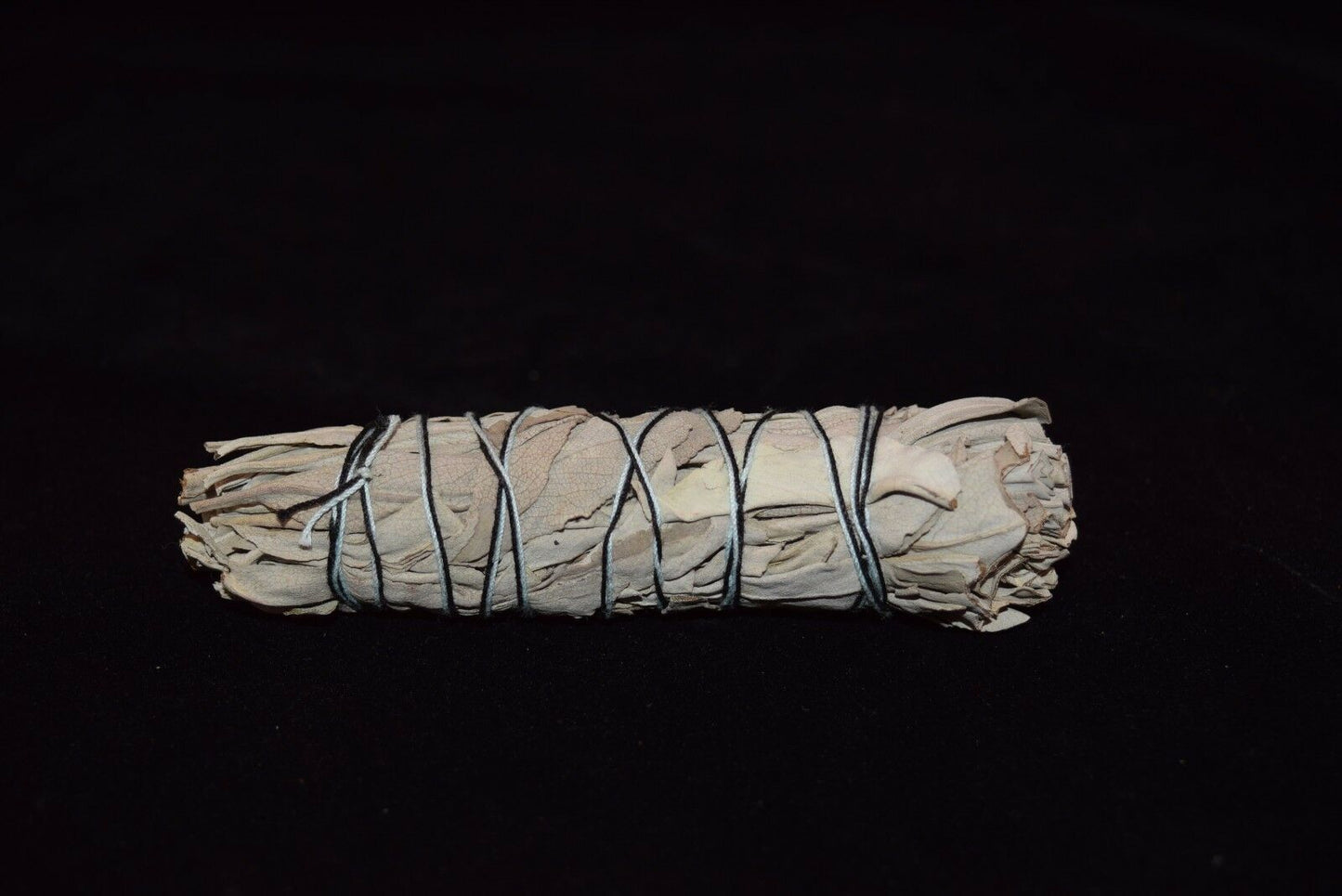California White Sage 4" + Wood Stand 4" & Abalone Shell 4" - 5" (1 Kit)