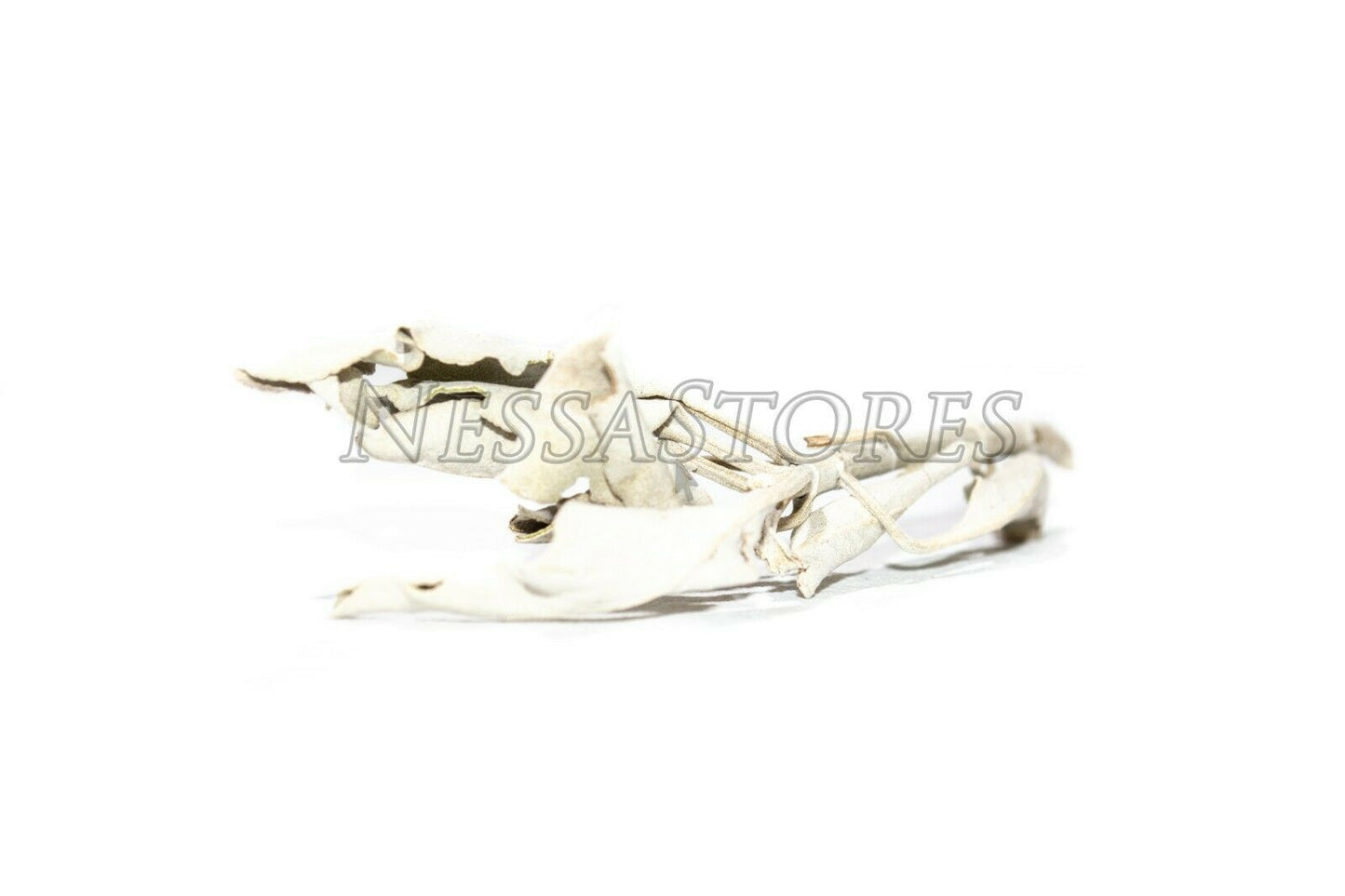 NessaStores California White Sage Smudge Loose Cluster Incense Bulk (2 oz) #JC-001