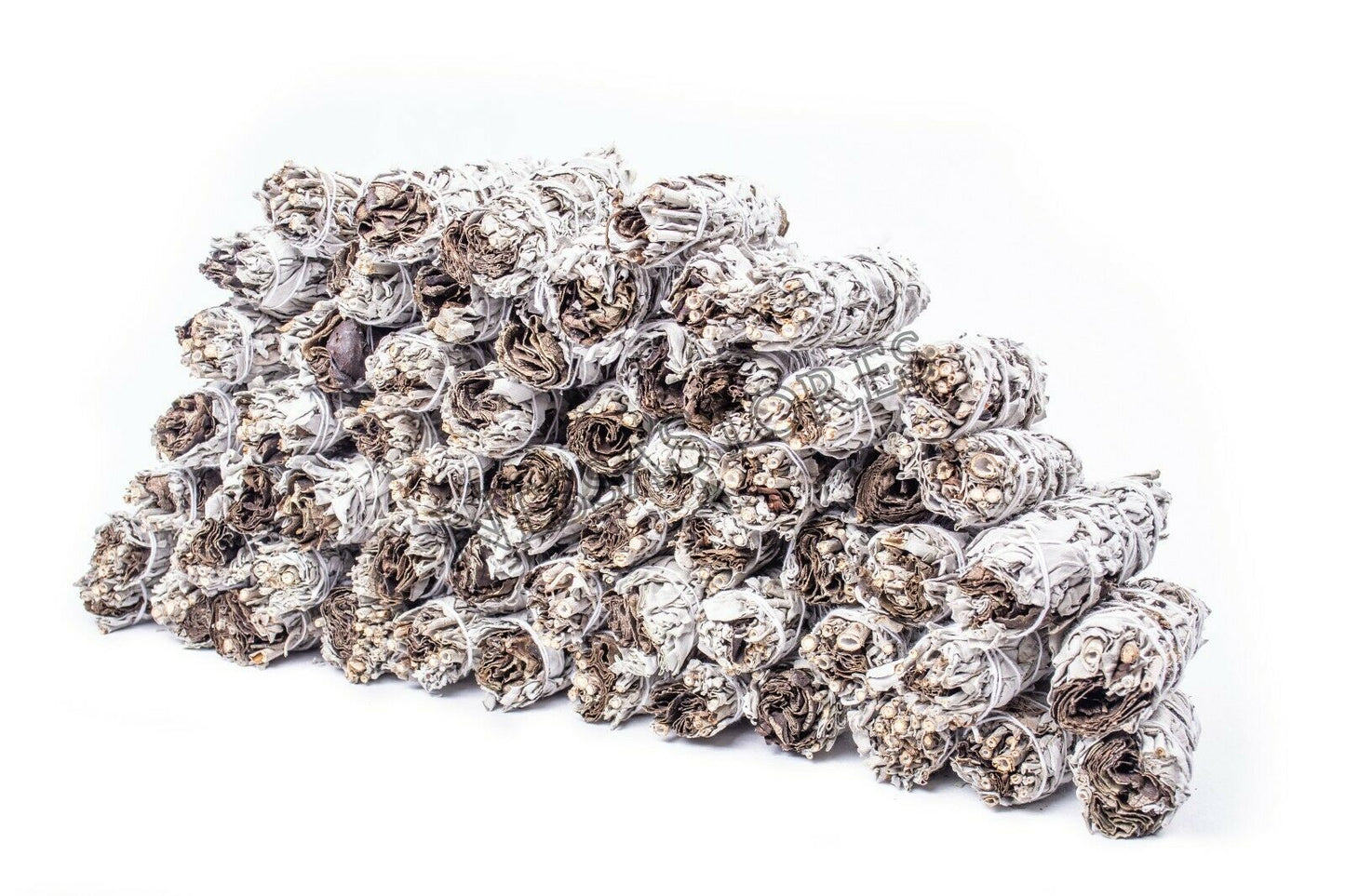 White Sage + Yerba Santa Smudge Incense 4" Bundle (30 pcs) #JC-152