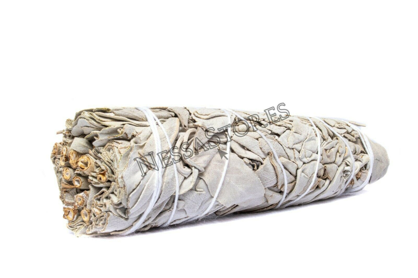 NessaStores White Sage Smudge Stick Incense 6" Bundle (3 pcs) #JC-162