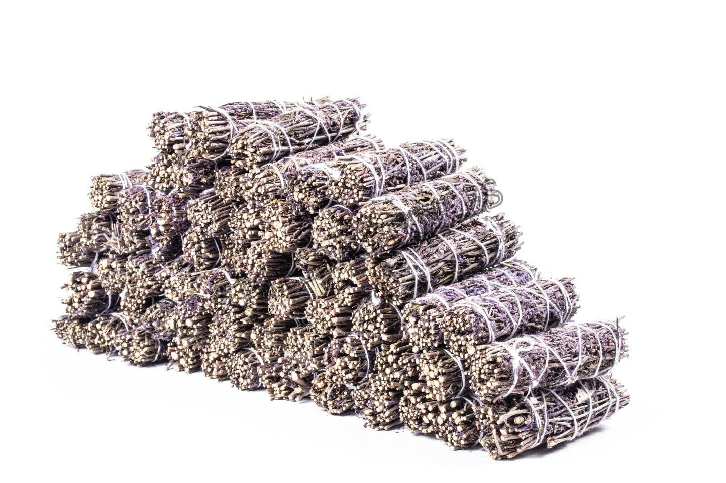 NessaStores Lavender Smudge Incense 4" Bundle (100 pcs) #JC-144