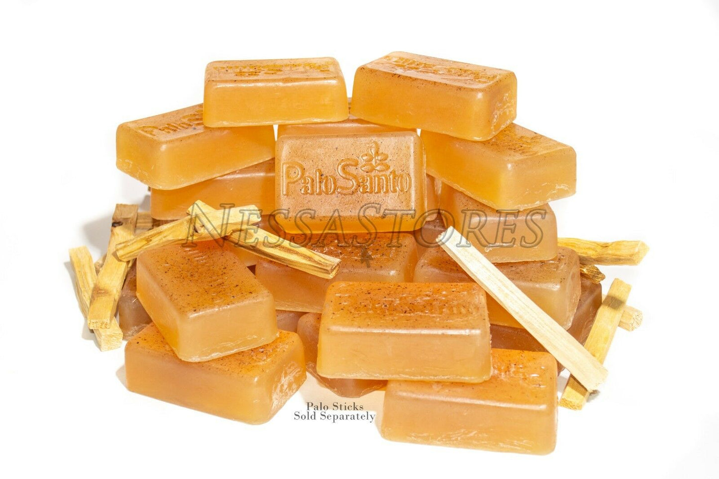 NessaStores Palo Santo Glycerin Soap Aromatherapy 100g. ( 96 pcs ) #JC-069