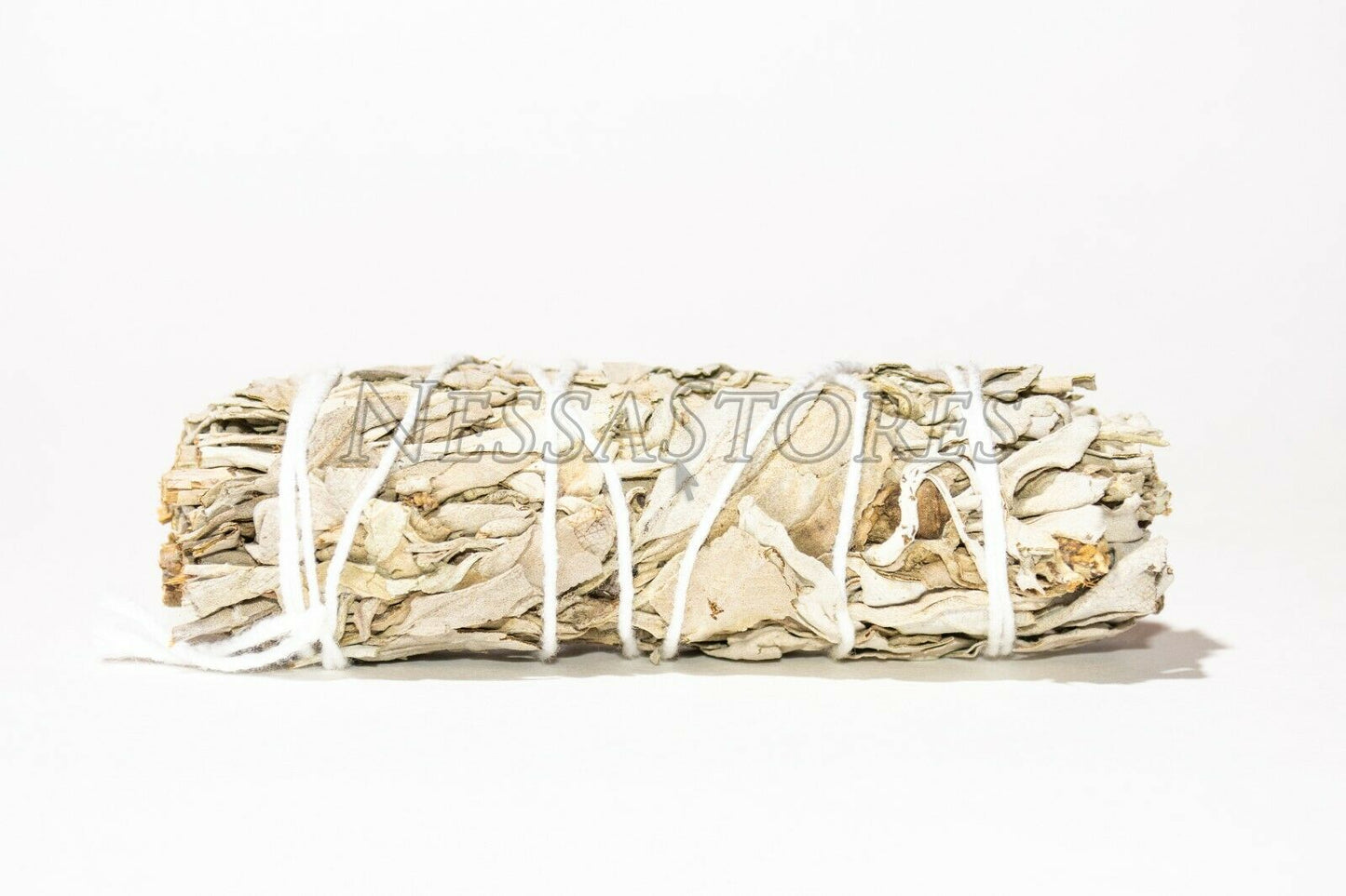 NessaStores White Sage Smudge Incense 4" Bundle (16 pcs) #JC-006