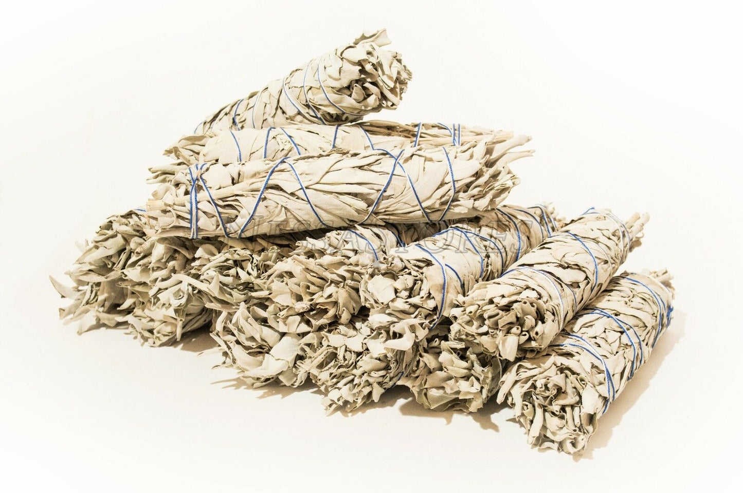 NessaStores California White Sage Smudge Incense 7"-8" Bundle (30 pcs) #JC-009