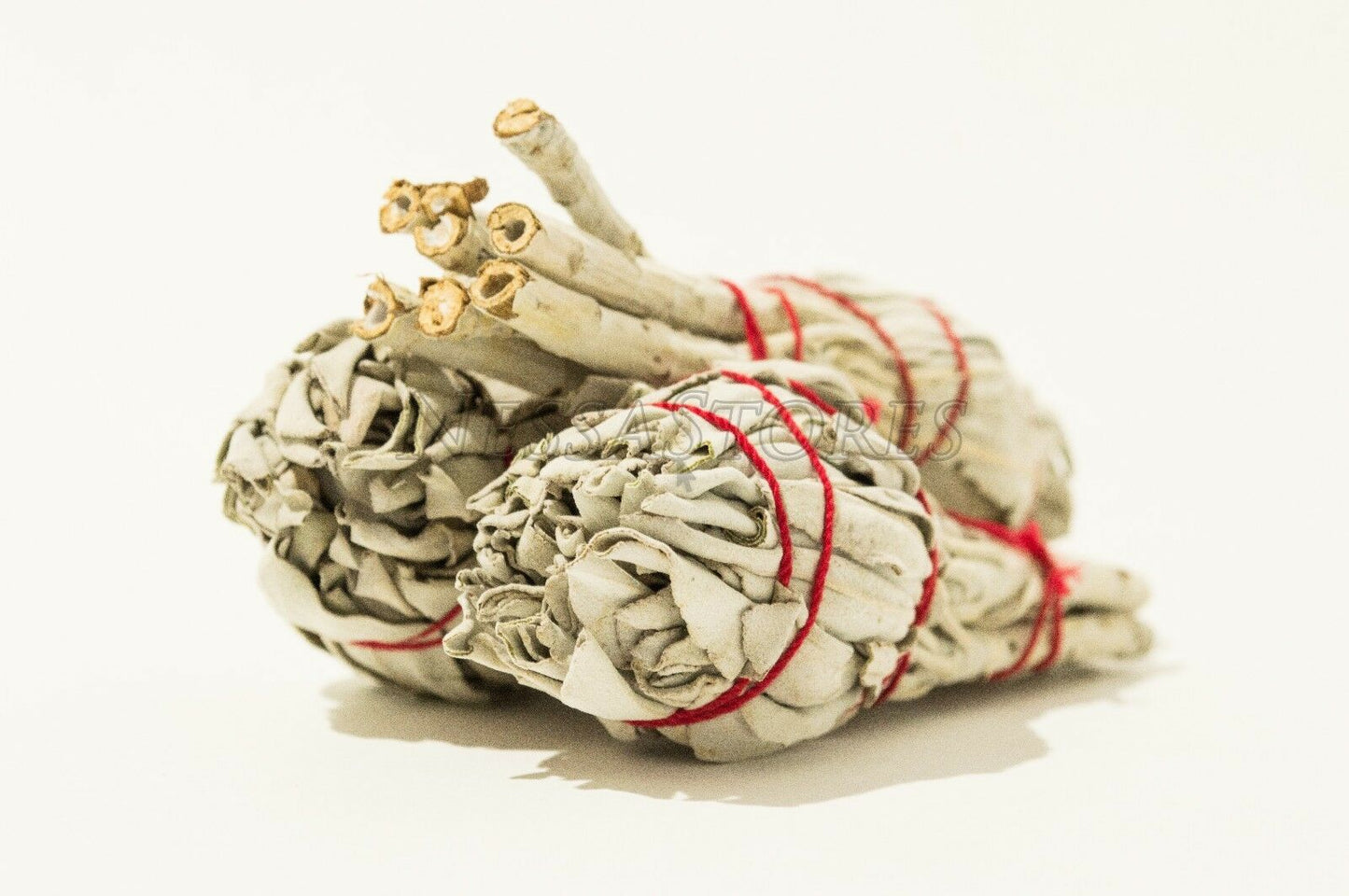 NessaStores California Mini White Sage Smudge Incense 3"-4" Bundle (3 pcs) #JC-005