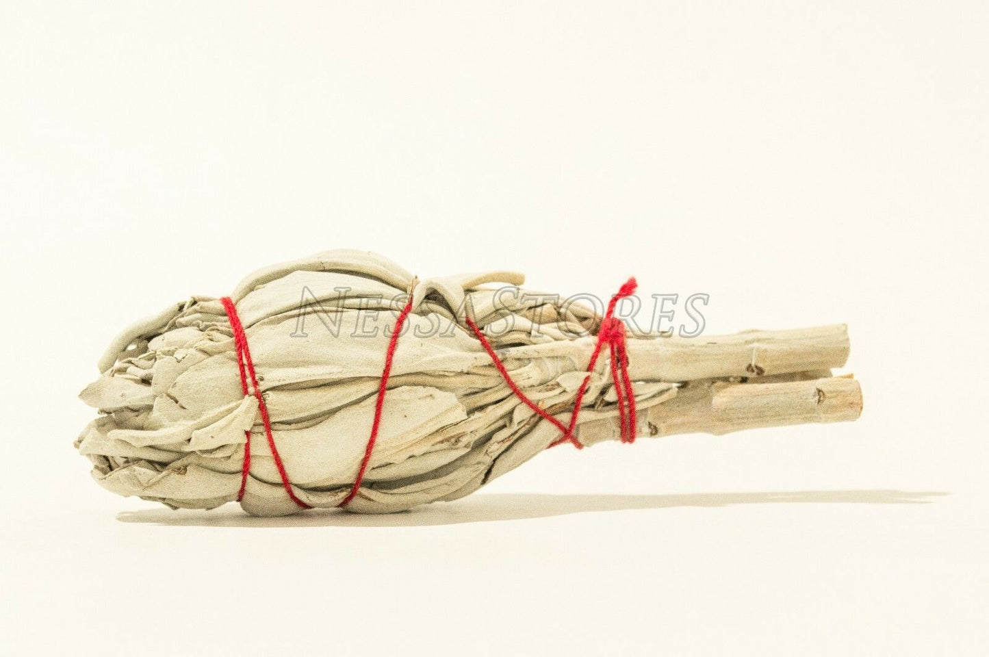 NessaStores California Mini White Sage Smudge Incense 3"-4" Bundle (40 pcs) #JC-005