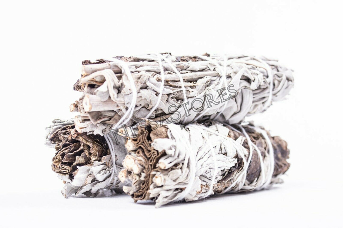 White Sage + Yerba Santa Smudge Incense 4" Bundle (3 pcs) #JC-152