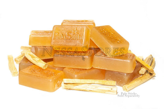 NessaStores Palo Santo Glycerin Soap Aromatherapy 100g. ( 16 pcs ) #JC-069