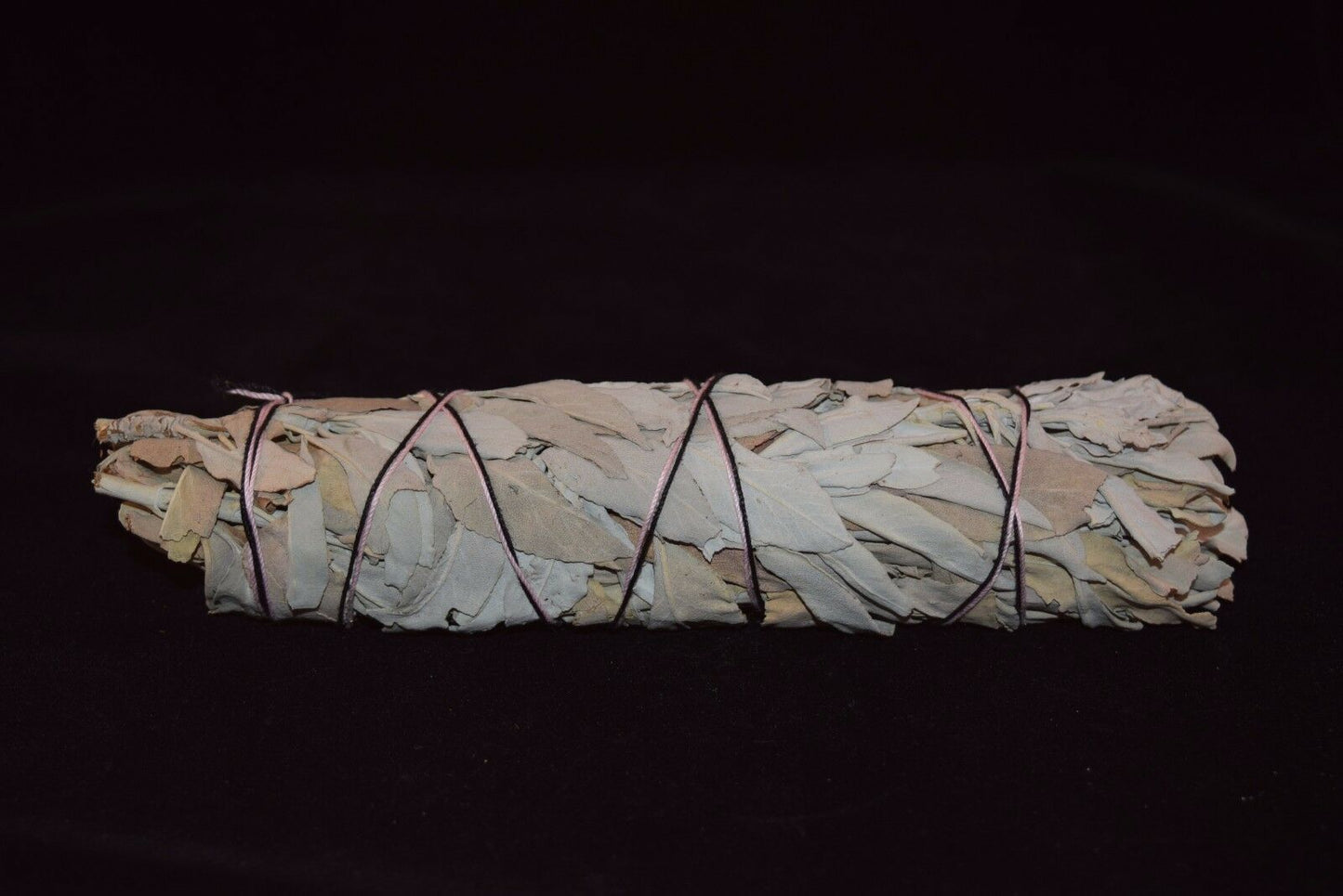 California White Sage 7" - 8" + Wood Stand 6" & Abalone Shell 6" - 7" (1 Kit)