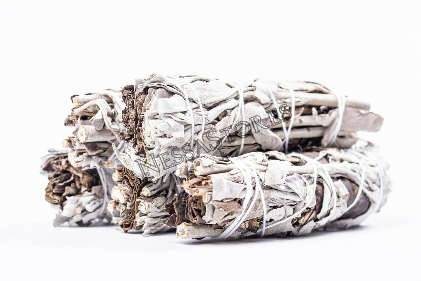 White Sage + Yerba Santa Smudge Incense 4" Bundle (5 pcs) #JC-152
