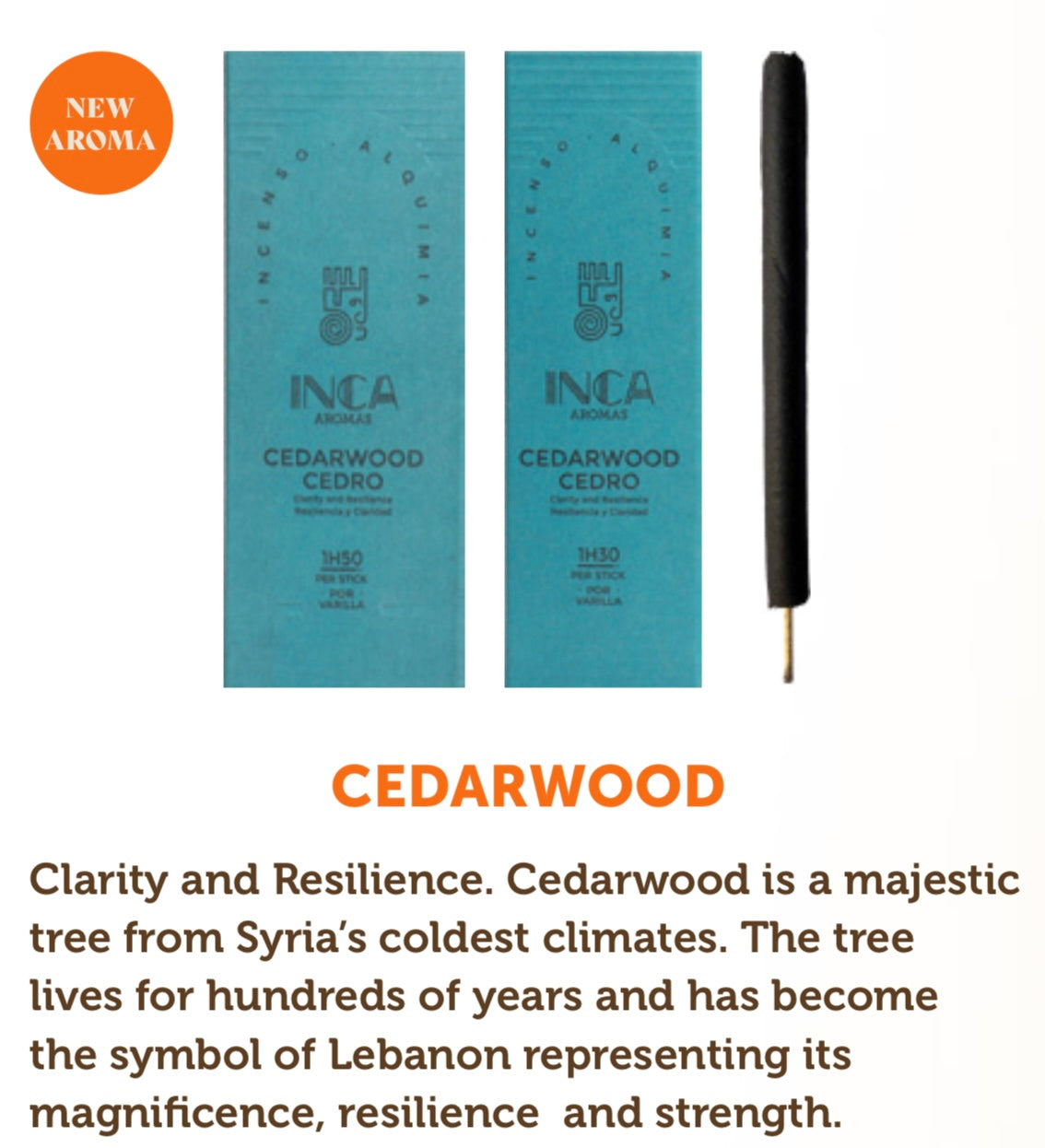 INCA Aromas Incense Sticks