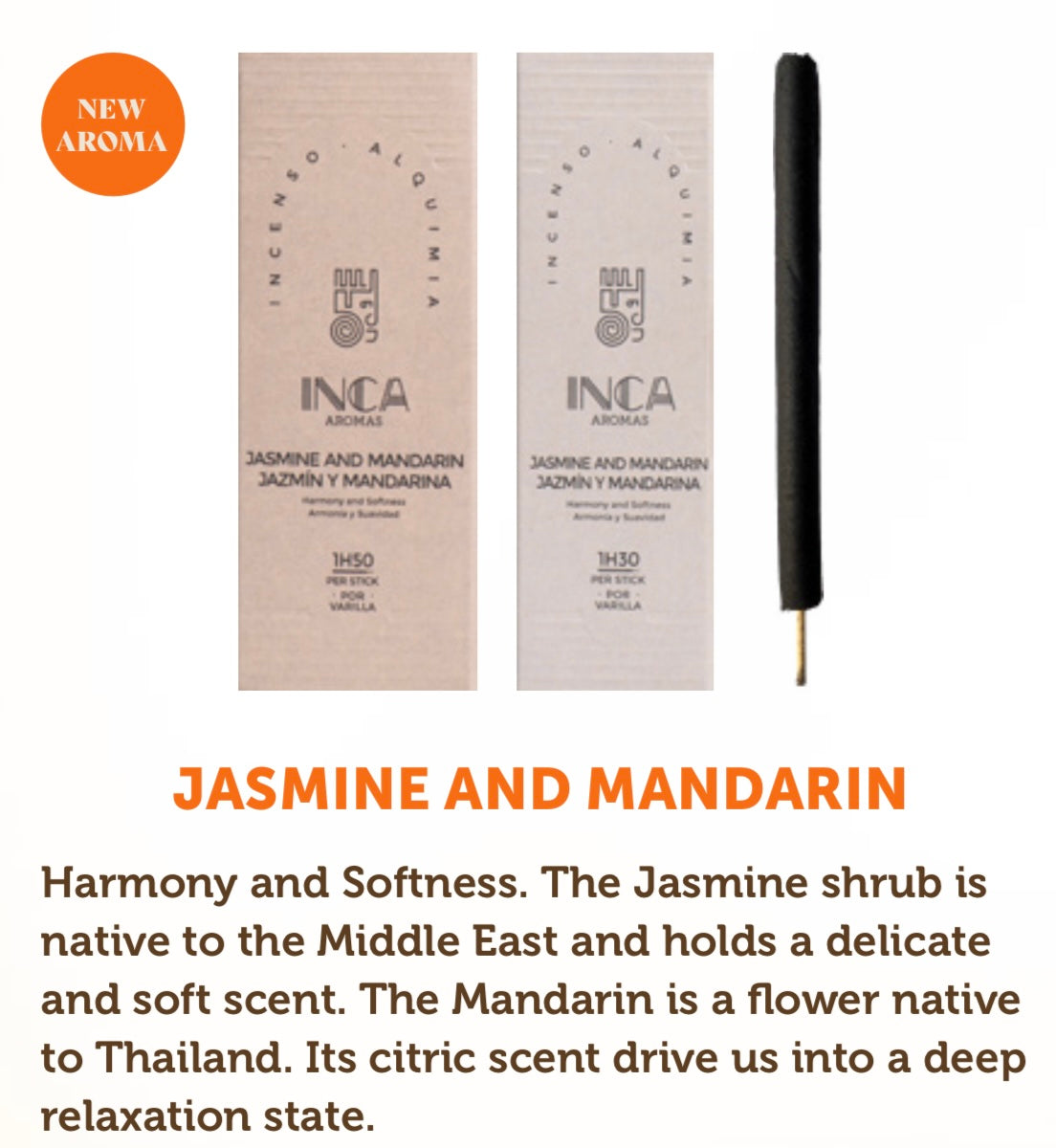 INCA Aromas Incense Sticks
