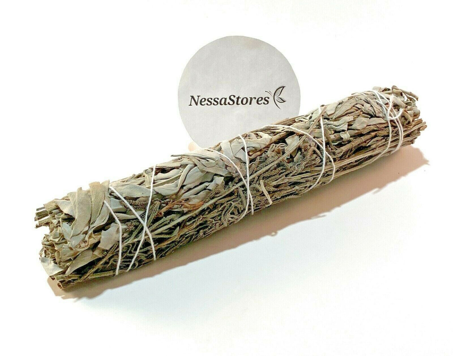 NessaStores White Sage + Lavender Smudge Incense 9" Bundle (18 pcs) #JC-148