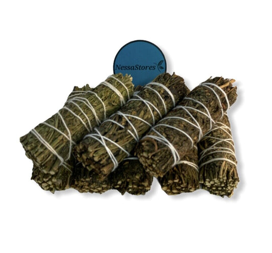 NESSASTORES - Ruda Rue Smudge Incense 4" Bundle #JC-204 (14 pcs)