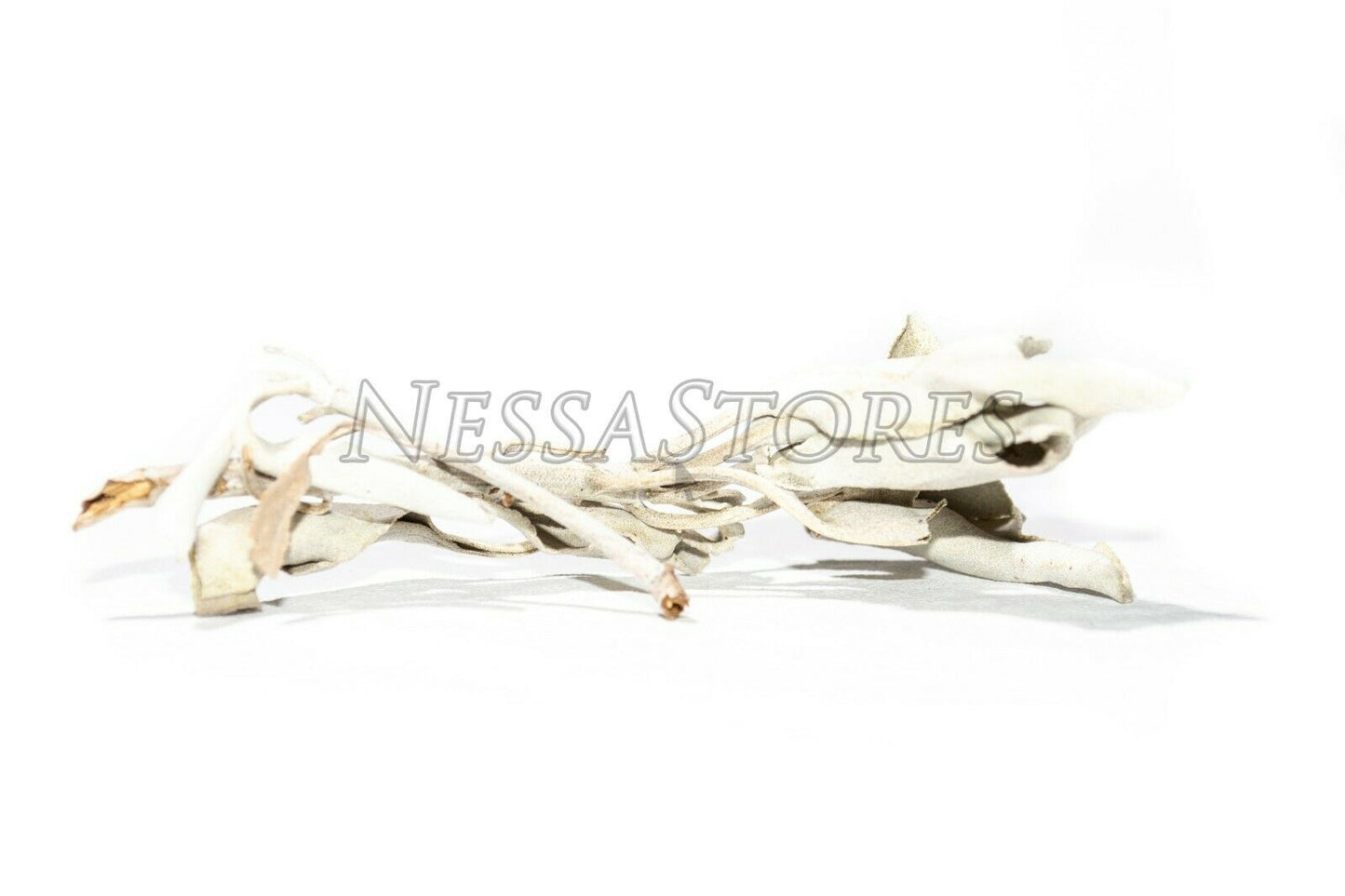 NessaStores California White Sage Smudge Loose Cluster Incense Bulk (2 oz) #JC-001