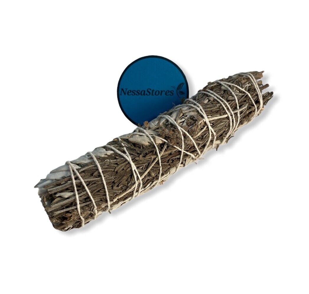 NessaStores White Sage + Lavender Smudge Incense 7" Bundle (32 pcs) #JC-184