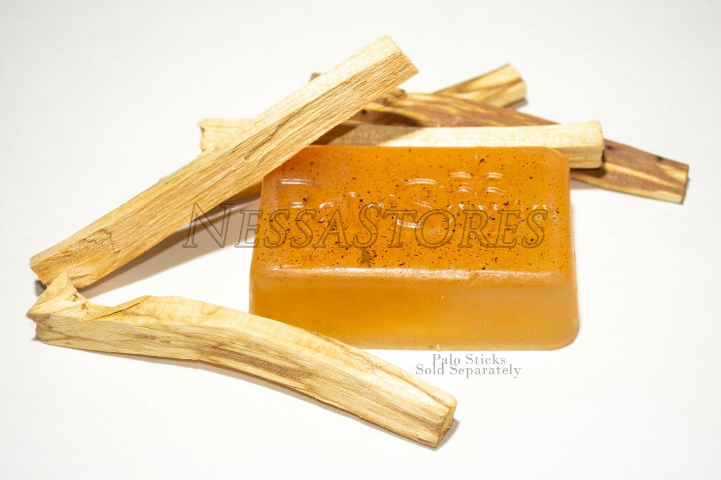 NessaStores Palo Santo Glycerin Soap Aromatherapy 100g. ( 48 pcs ) #JC-069