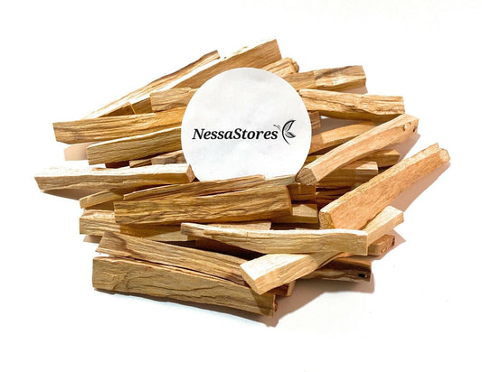 NESSASTORES - Palo Santo Holy Wood Incense Sticks Peruvian #JC-065 (5 pcs)
