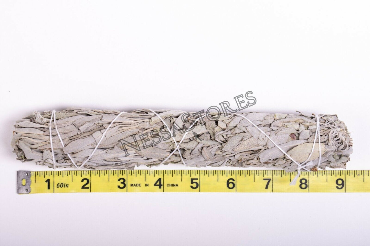 NessaStores White Sage Smudge Incense 9" Bundle (40 pcs) #JC-139