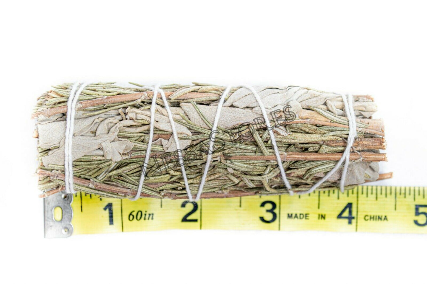 NessaStores CA White Sage + Rosemary Smudge Stick 4" Bundle (90 pcs) #JC-158