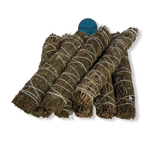 NessaStores Mugwort Smudge Incense 9" Bundle (15 pcs) #JC-178