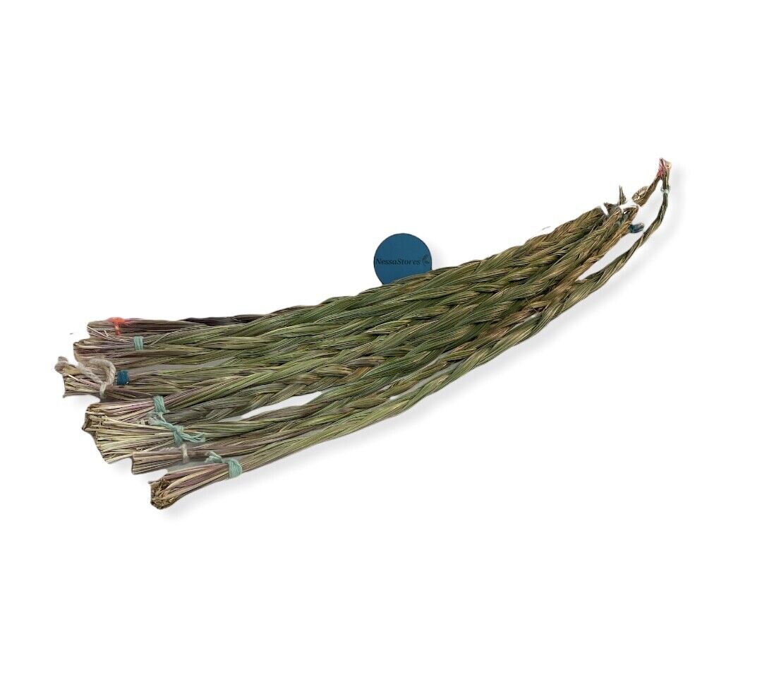 Sweetgrass Incense Smudge Braid 20"-25" #JC-153 (50 pcs)