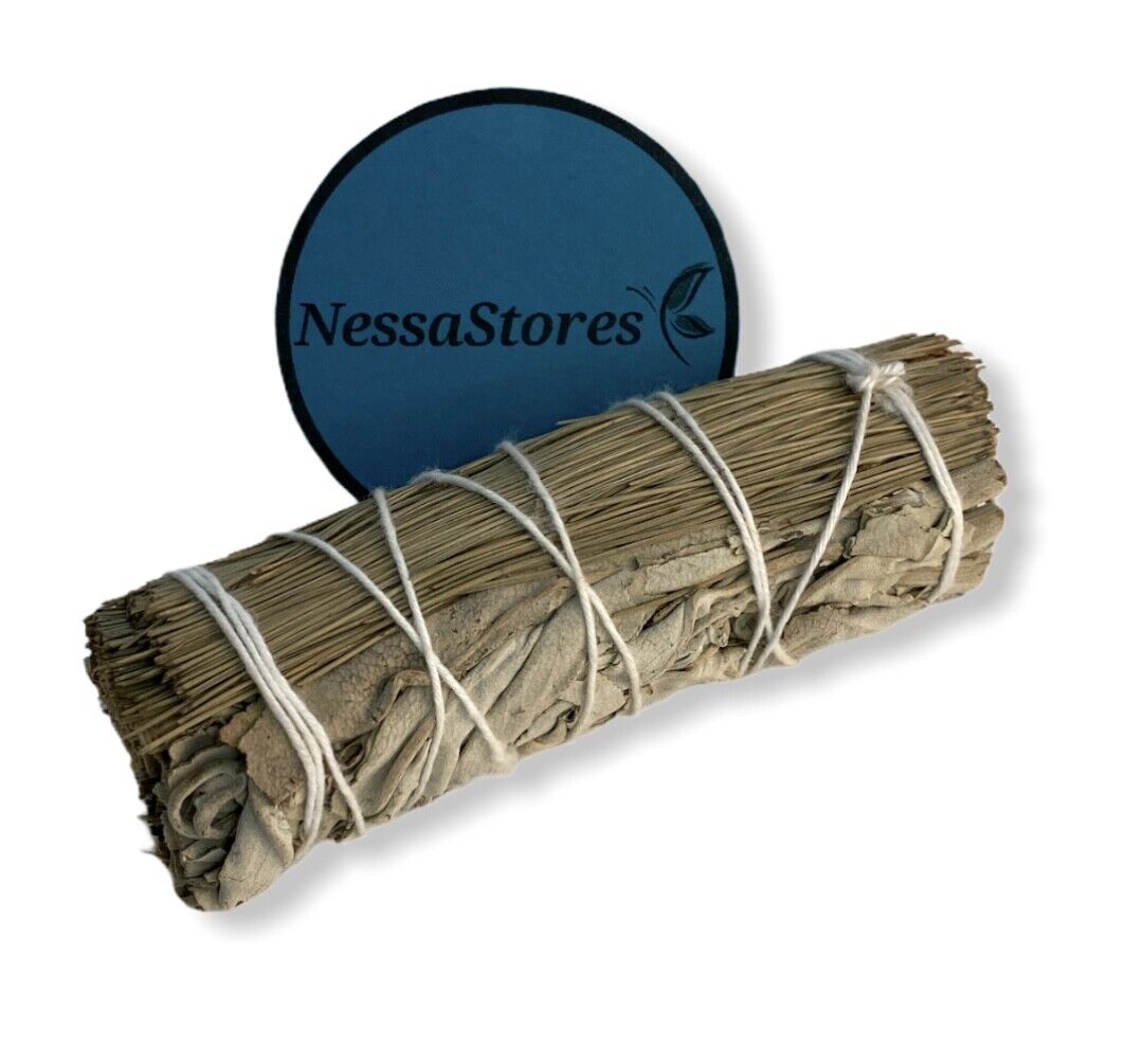 NESSASTORES - White Sage + Pine Smudge Incense 4" Bundle #JC-200 (102 pcs)