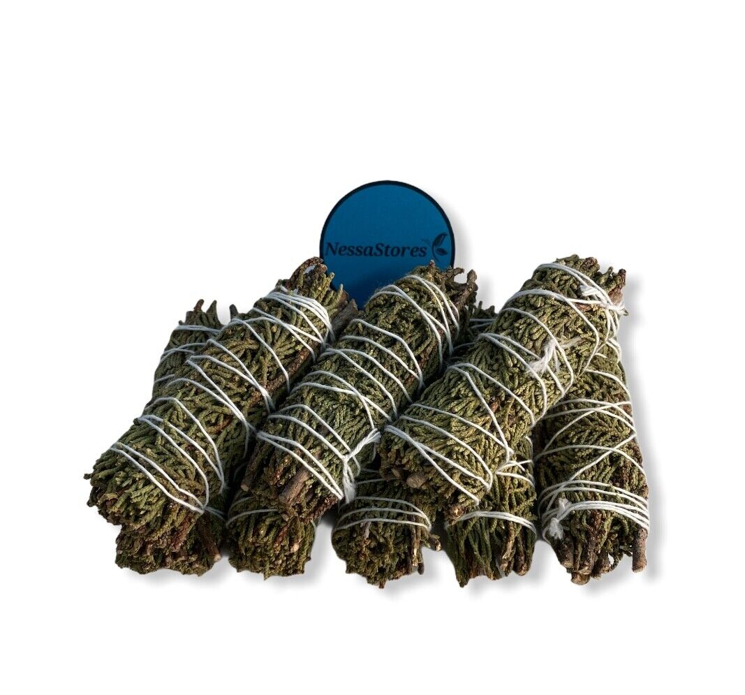 NessaStores Juniper Smudge Incense 4" Bundle (16 pcs) #JC-176