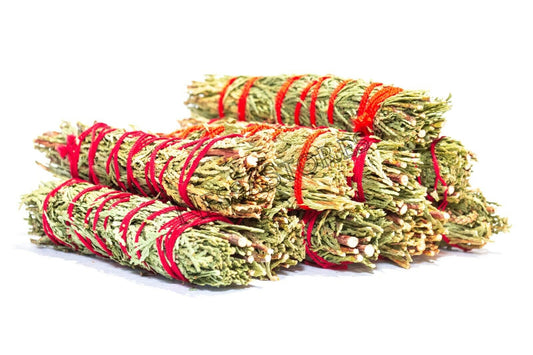 NessaStores Cedar Smudge Stick Incense 4" Bundle (10 pcs) #JC-115