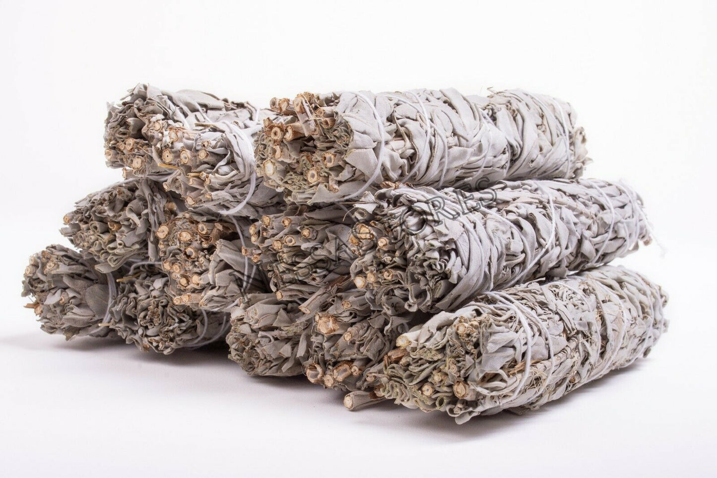 NessaStores White Sage Smudge Incense 7" Bundle (12 pcs) #JC-138