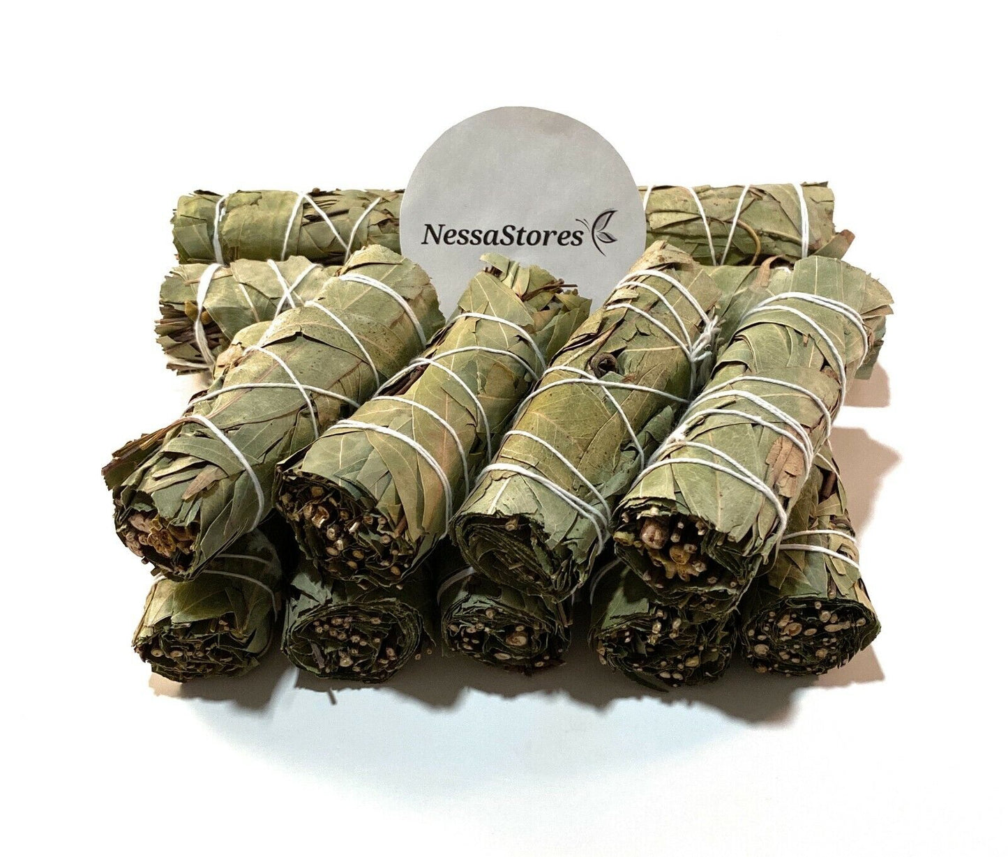 NESSASTORES - Bay Leaves Smudge Stick 4" Bundle (20 pcs) #JC-169