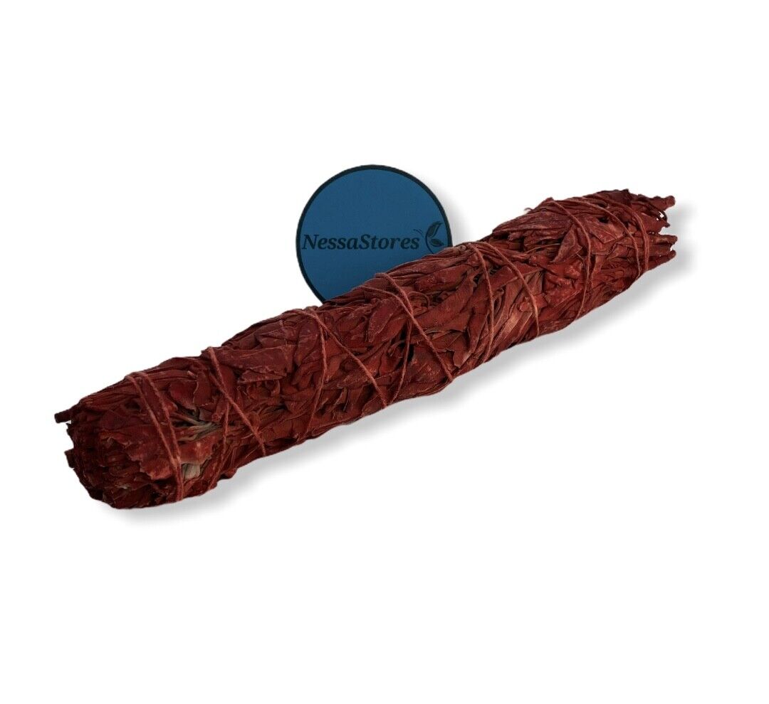 NESSASTORES White Sage + Dragon's Blood Smudge Incense 9" Bundle #JC-191 (1 pc)