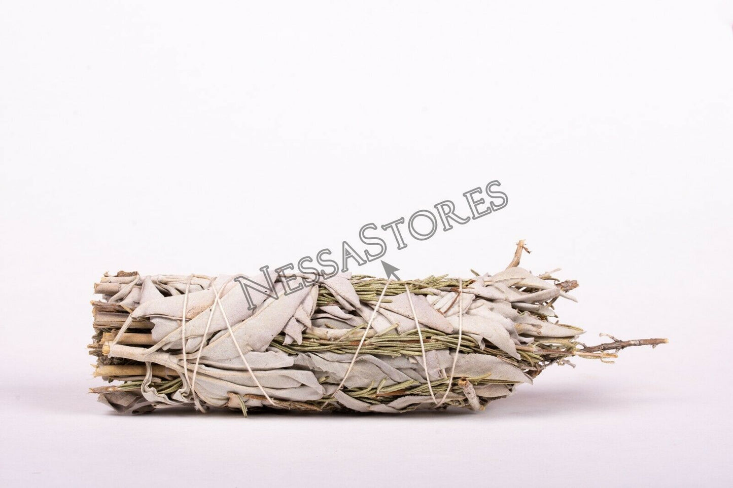 White Sage + Rosemary Smudge Incense 5"-6" Bundle (4 pcs) #JC-140