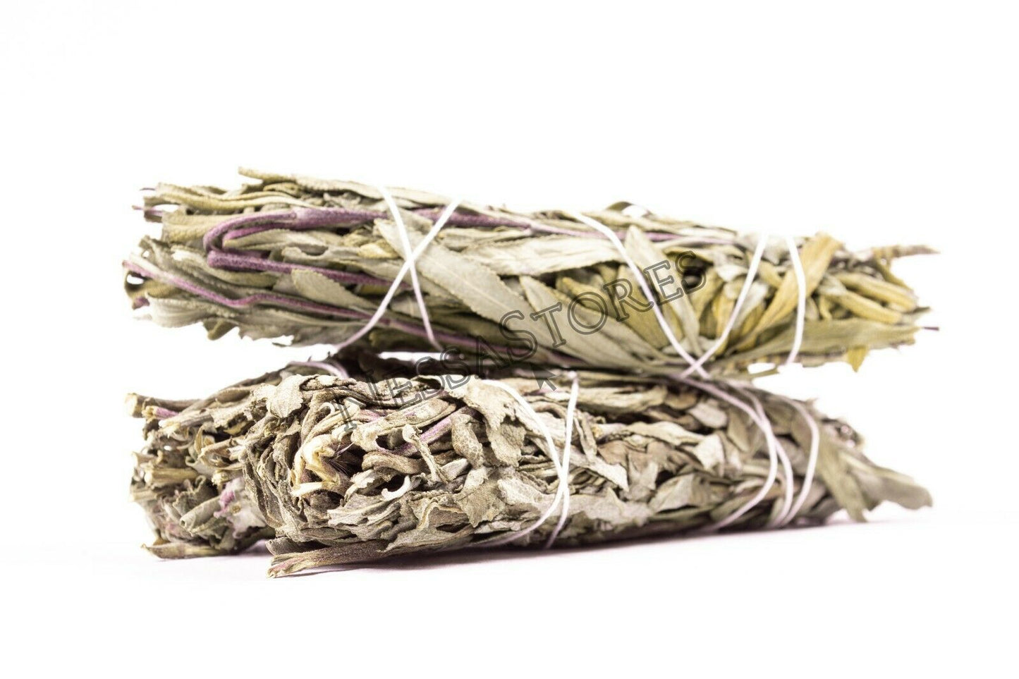 NessaStores Black Sage Smudge Incense 4"-5" Bundle (3 pcs) #JC-147