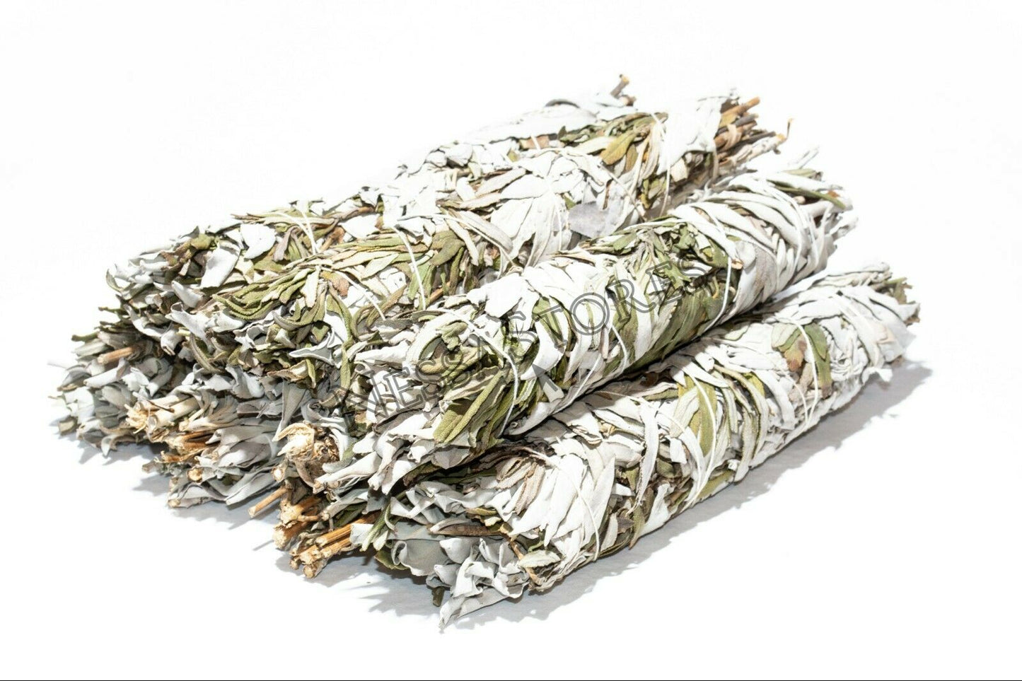 White Sage + Black Sage Smudge Incense 8"-9" Bundle (7 pcs) #JC-114