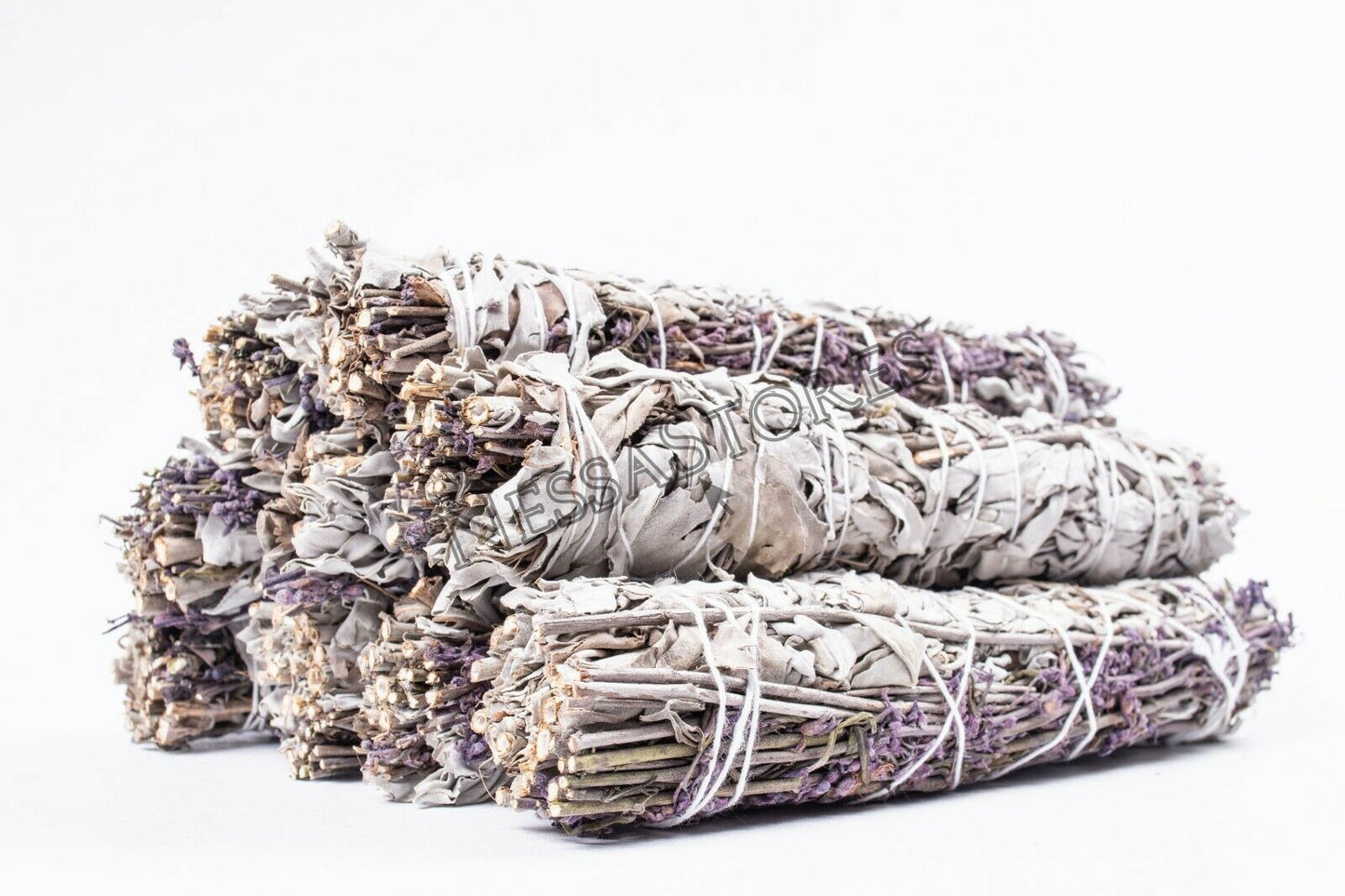 White Sage + Lavender Smudge Incense 9" Bundle (9 pcs) #JC-148