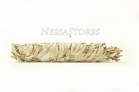 NessaStores California White Sage Smudge Incense 8"-9" Bundle (1 pc) #JC-010