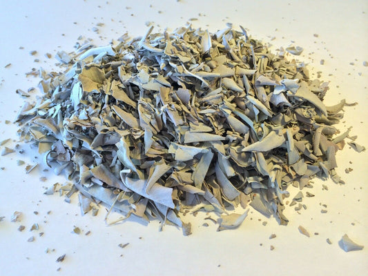 California White Sage CRUSHED PIECES Smudge Incense ( 3.5 oz)