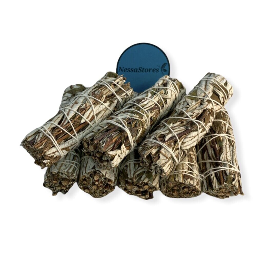 NessaStores Yerba Santa Sage Smudge Incense 4" Bundle (18 pcs) #JC-107